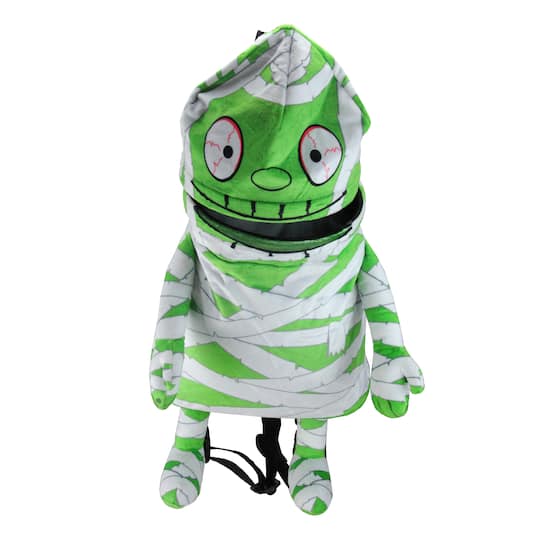 20" Musical Animated Mummy Child Halloween Trick or Treat Bag By Northlight in Green/White | 13" x 8" x 20" | Michaels®